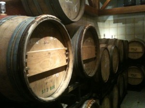 Fûts de chêne du Trou Du Diable